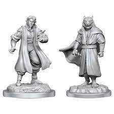 Human Male Sorcerer & Tiger Demon (W03)